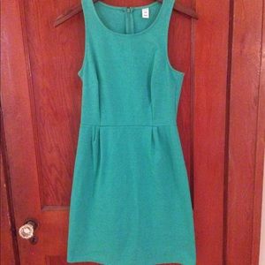 Old navy teal green sheath dress